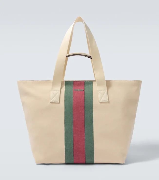 Positano Medium canvas tote bag