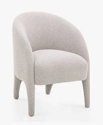Kris 29.33" Boucle Accent Chair