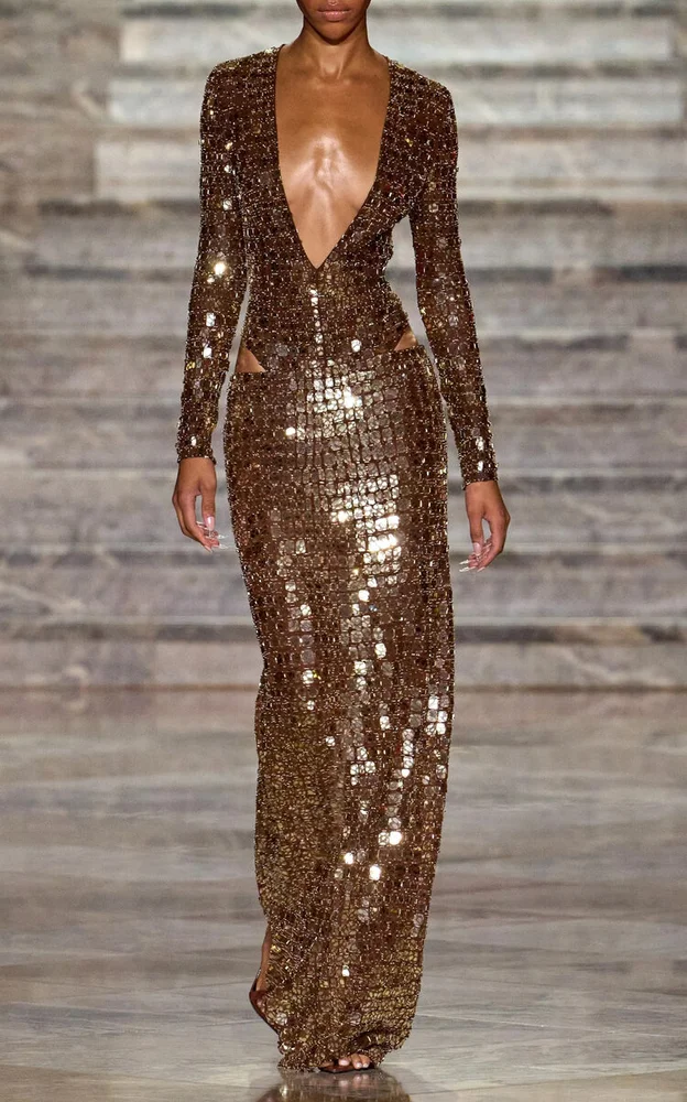 The Children of the Blood and Bone Exclusive Sequined Maxi Skirt