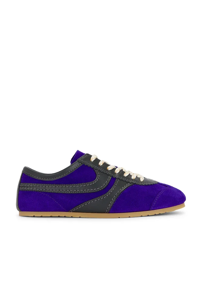 Suede Sneaker, Dark Purple
