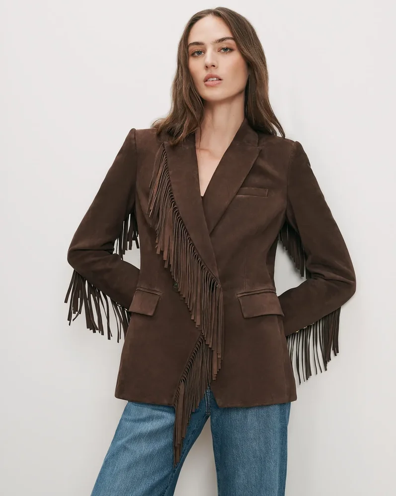 Pali Suede Fringe Jacket