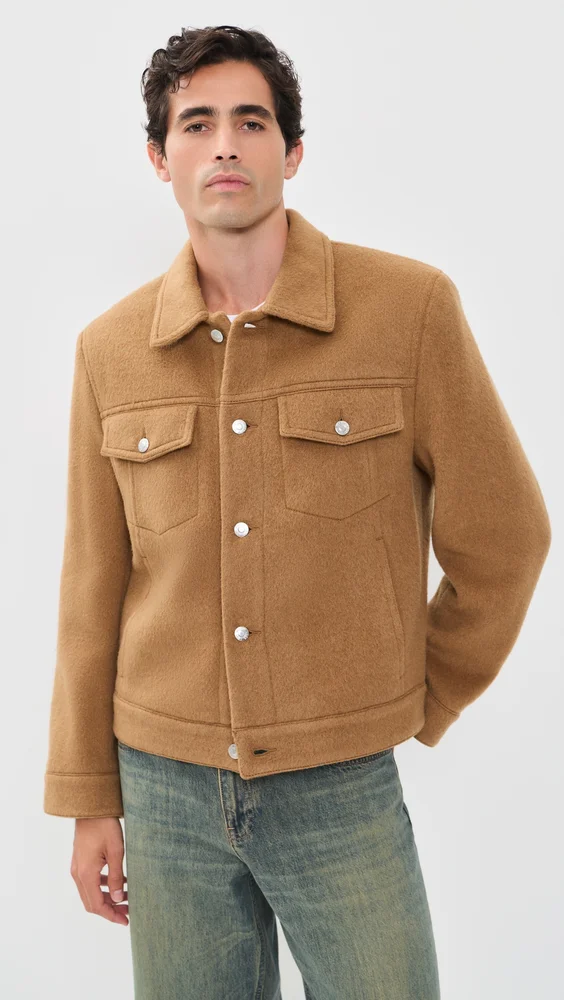 Wool Trucker Jacket