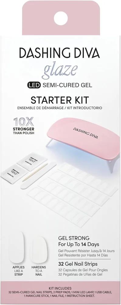 Glaze Nail Starter Kit in Daikon