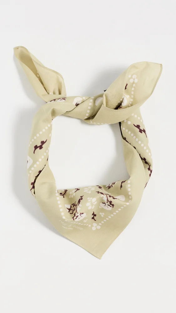 Floral Western Bandana Scarf