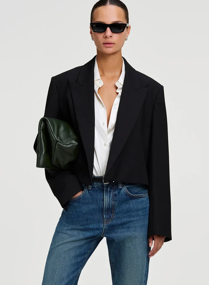 Cass Cropped Tailored Jacket