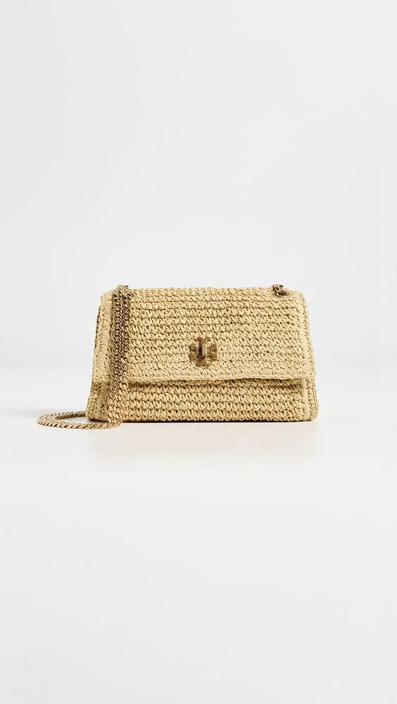 Kira Turnlock Woven Mini Bag