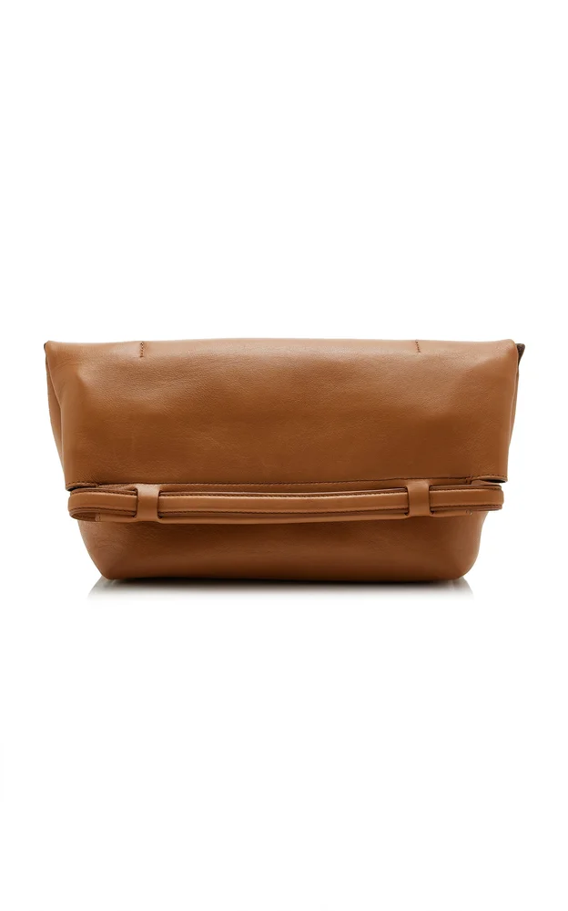 Small Auden Leather Clutch Bag