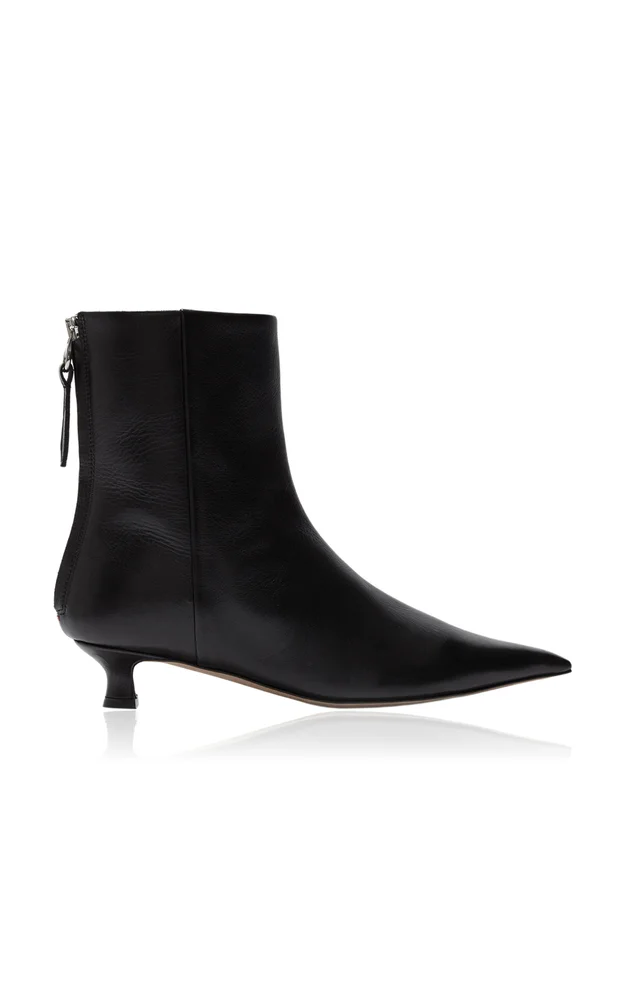 Zoe Leather Ankle Boots