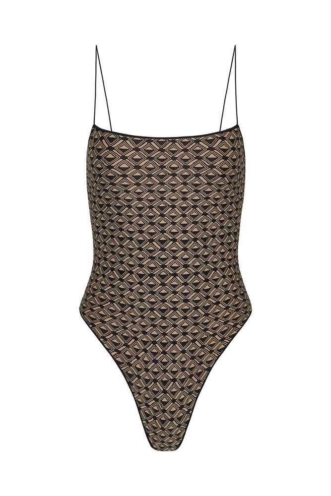 the C one piece in bamba black