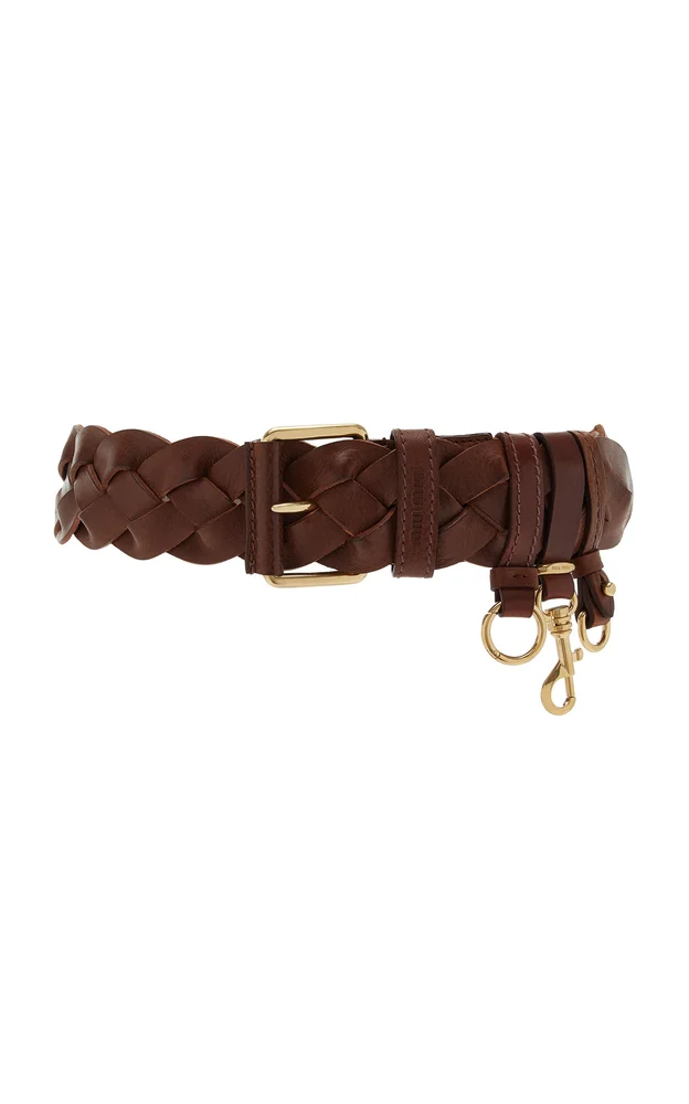 Braided Leather Belt