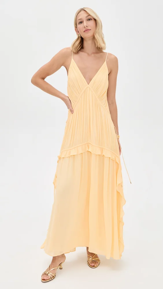 Ruffle Maxi Dress