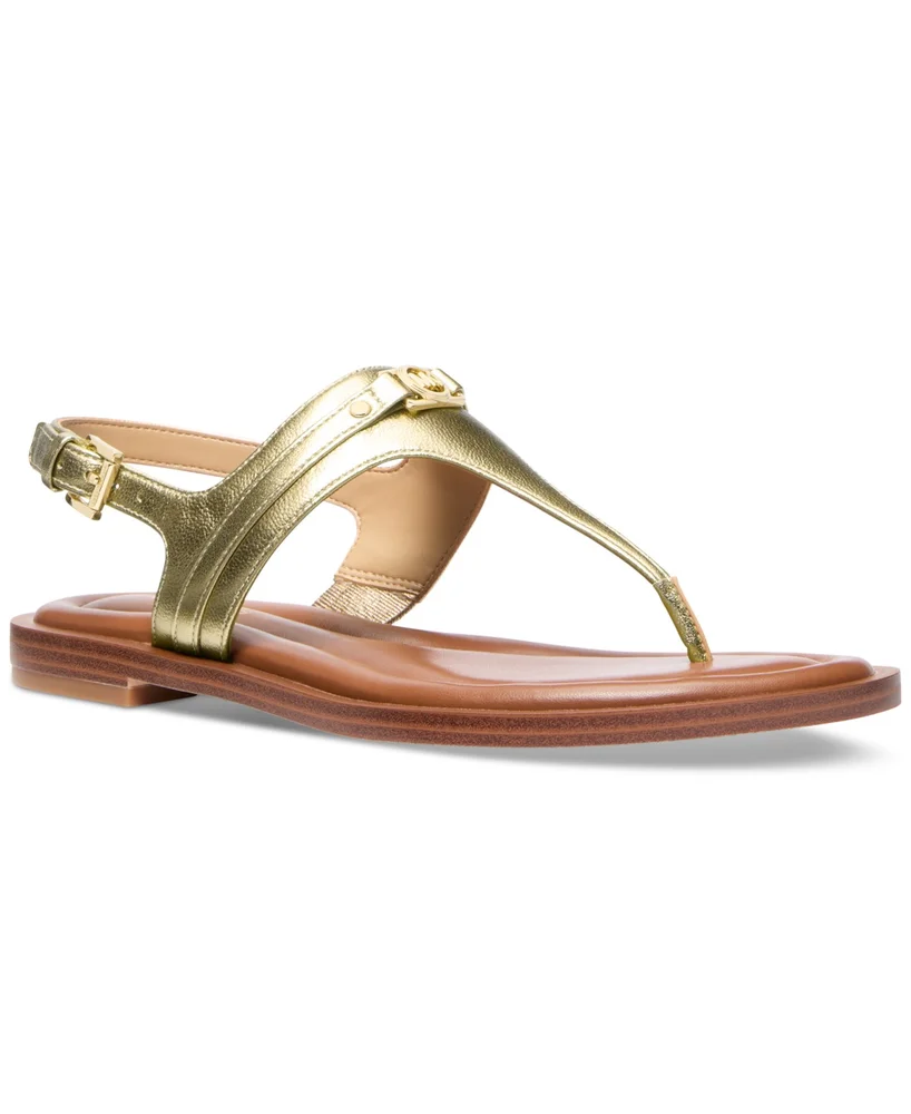 Mandy Logo Slingback Thong Sandals