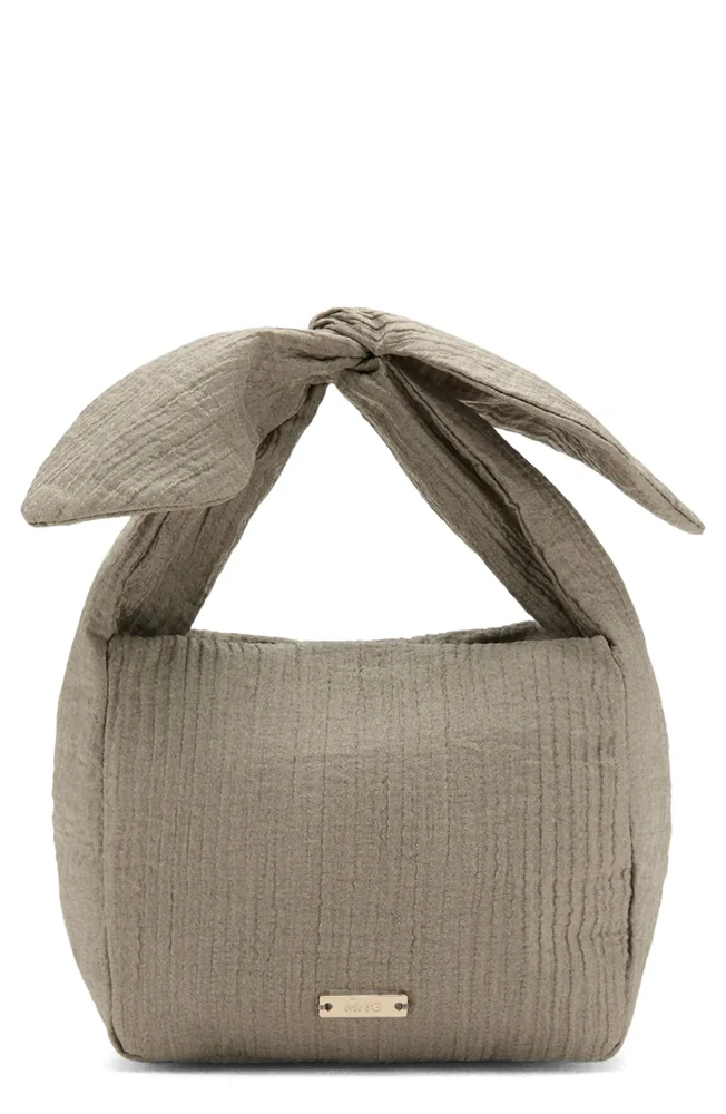 Heidi Knotted Top Handle Bag
