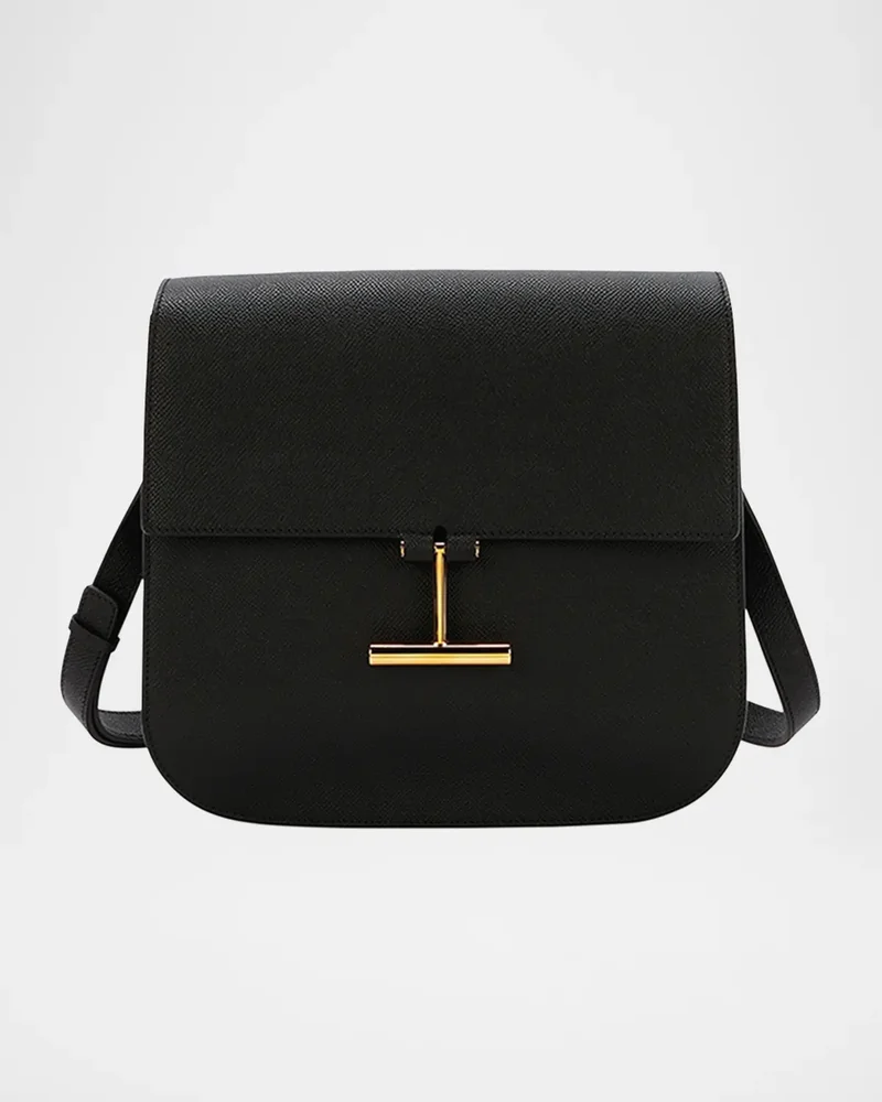 Tara Mini Shoulder Bag in Grained Leather