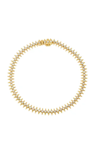 Orbis 14K Yellow Gold Diamond Tennis Bracelet