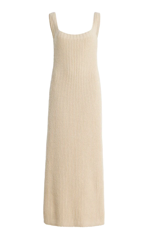 Lex Silk-Blend Knit Maxi Dress
