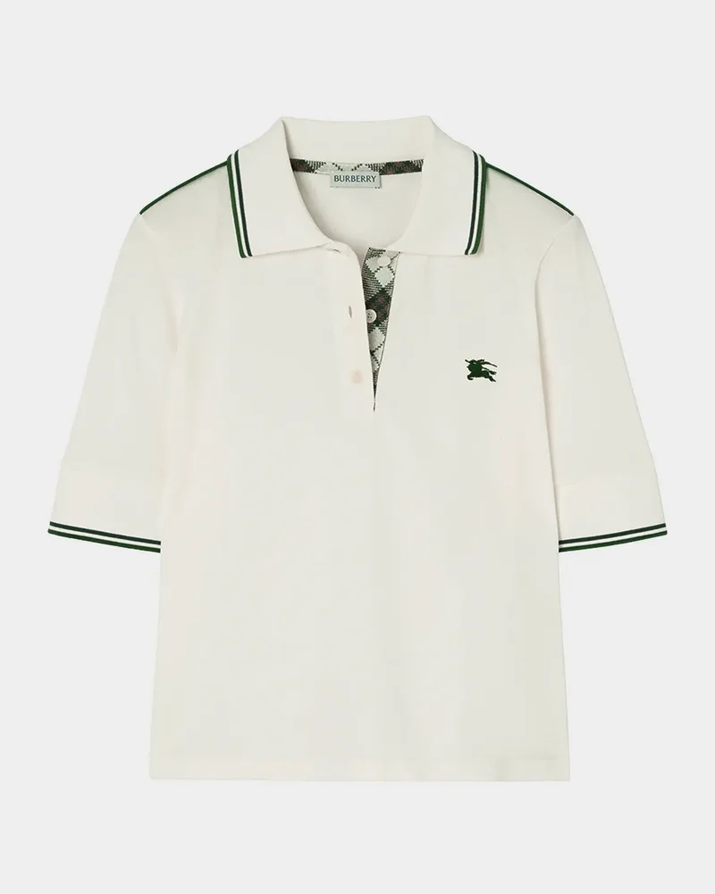 Billie Short-Sleeve Pique Polo Shirt