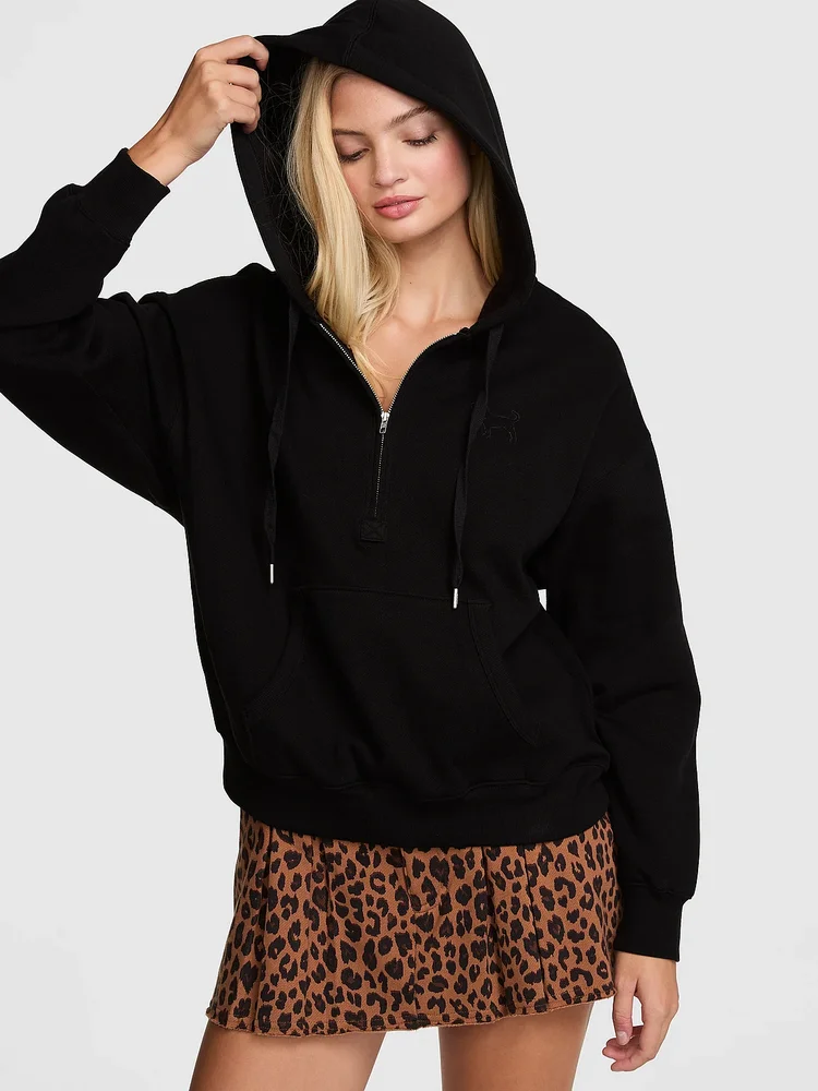 Campus Fleece Half-Zip Hoodie