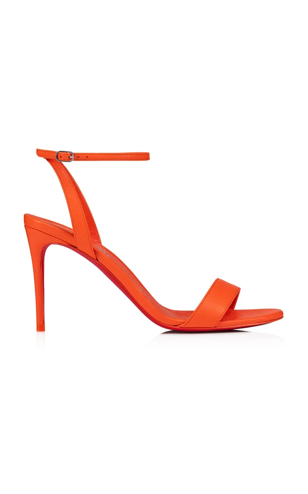 Loubi Girl 85mm Leather Sandals