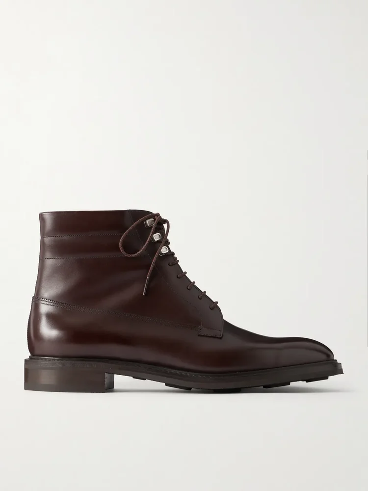 Alder Leather Lace-Up Boots