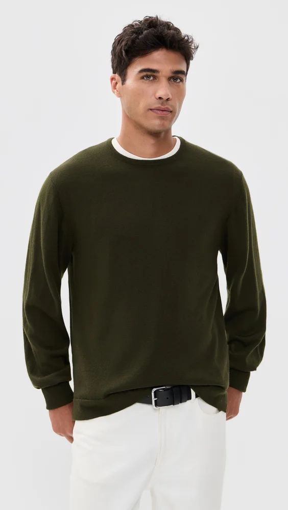 Nina Crew Neck Merino Wool Sweater
