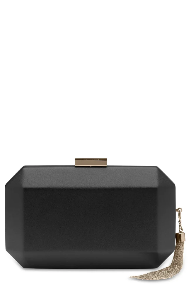 Lia Faceted Clutch
