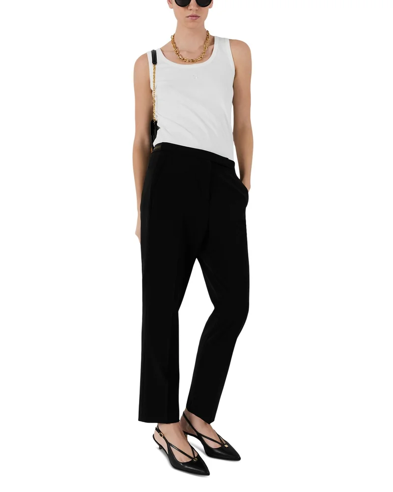 Alya Straight Ankle Pants