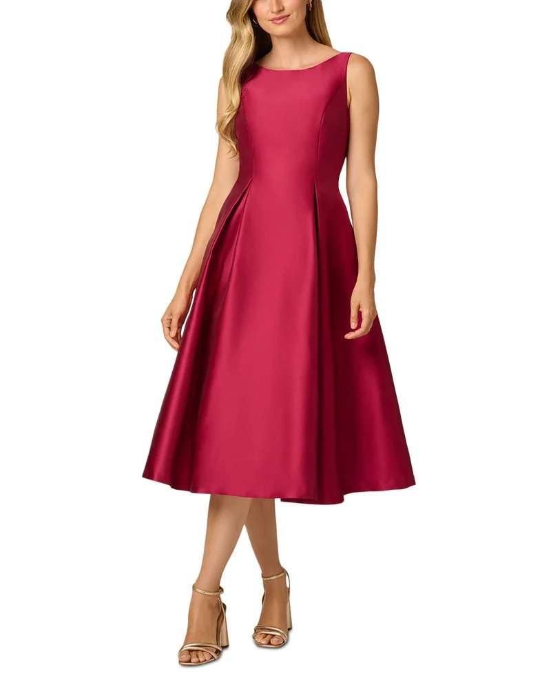 Sleeveless Tea-Length Dress