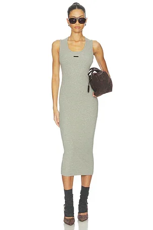 Fitted Long Tank Dress