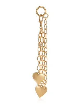 Heart Chain Bag Charm