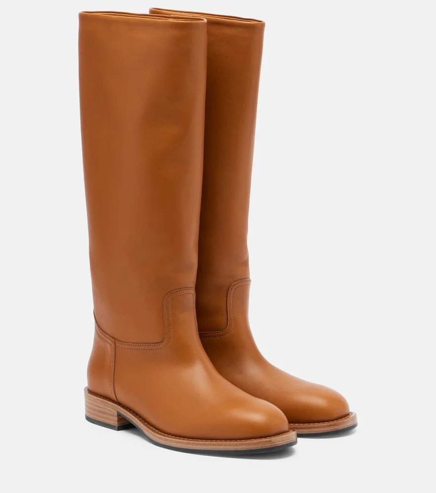 Pablo Walk leather knee-high boots