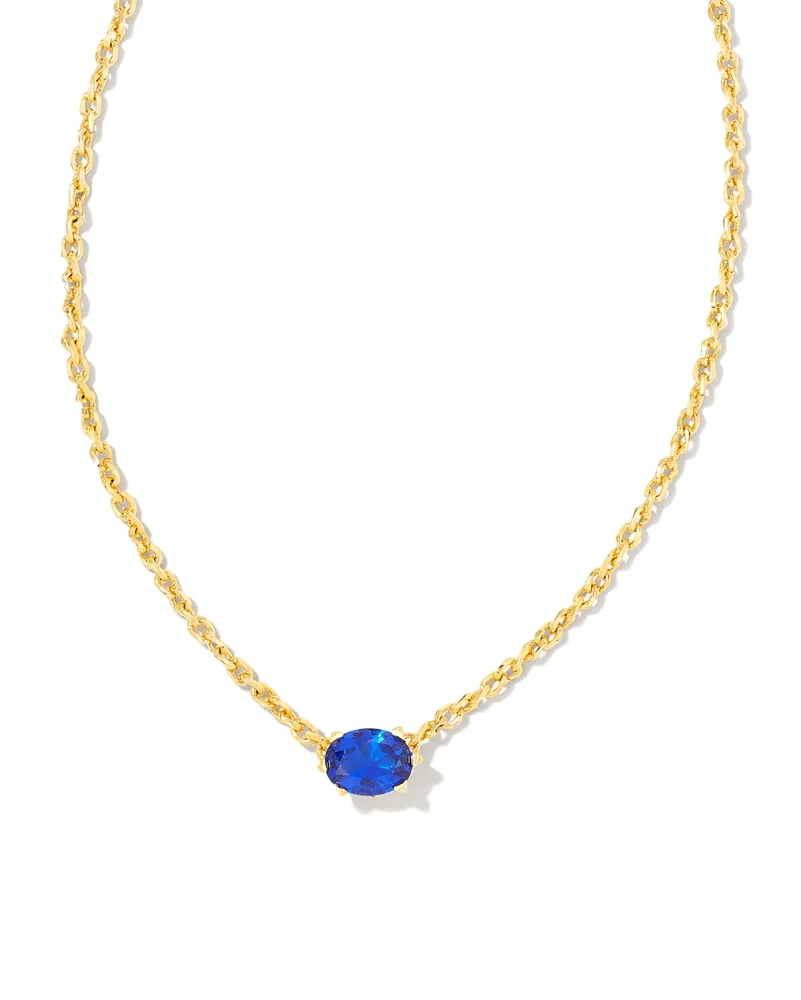 Cailin Gold September Pendant Necklace