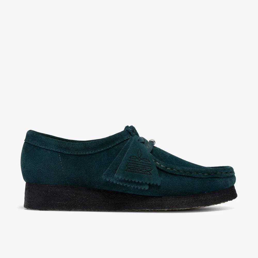 Wallabee Dark Teal Suede