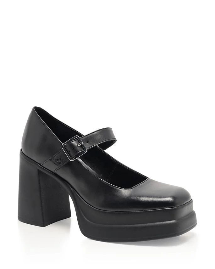 Women's Marais Leather Mary Jane Pumps