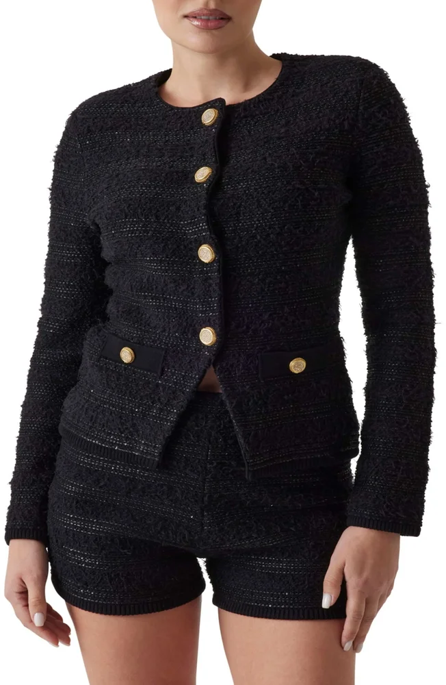 Clara Texture Cardigan