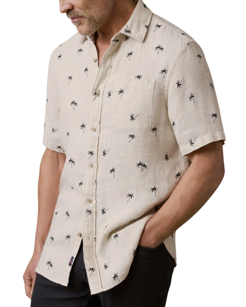 Short Sleeve Palma Linen Shirt