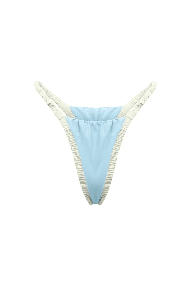 Ada / Sky Blue Ivory Apricot