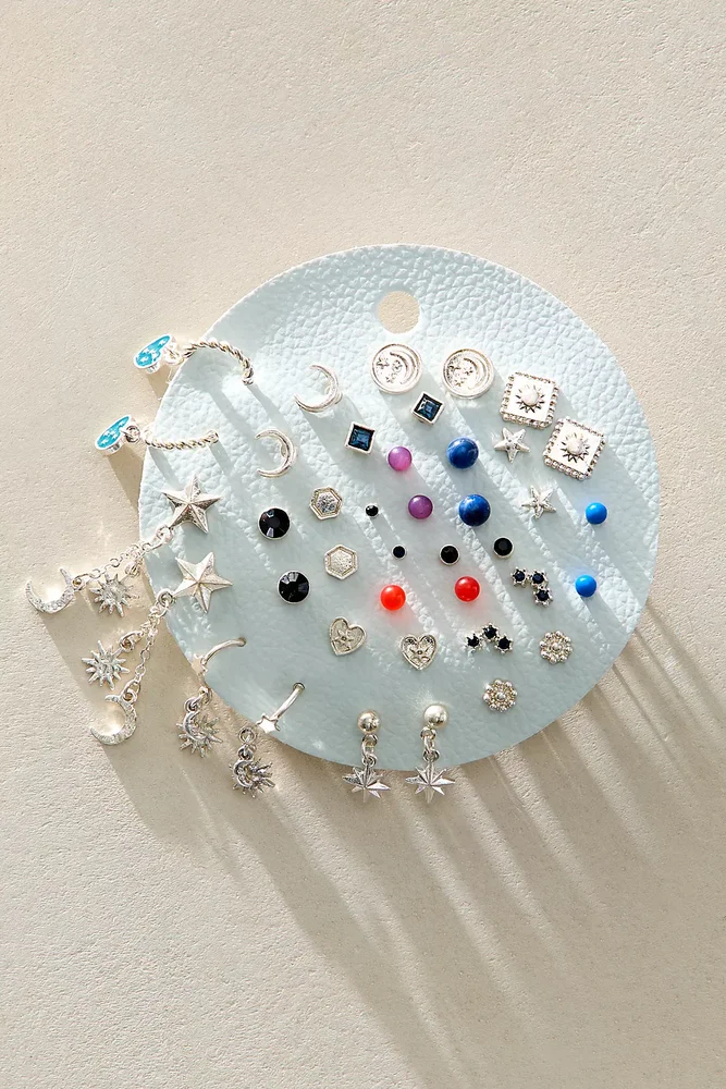 Teeny Tiny Mega Stud Earring Set