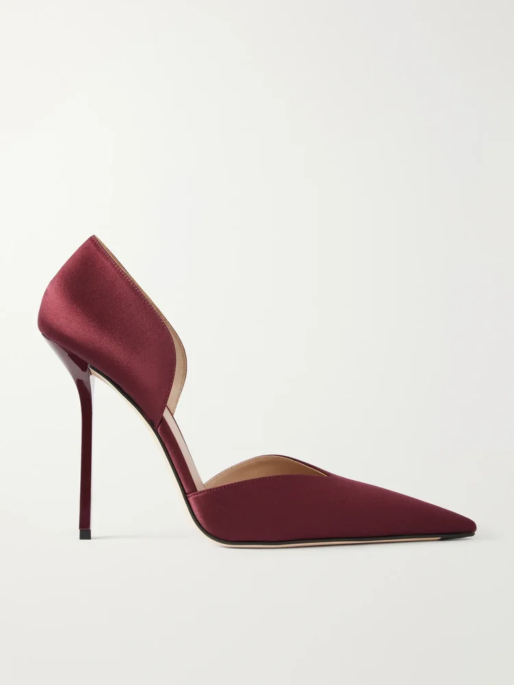 Angle d'Orsay 115 satin pumps
