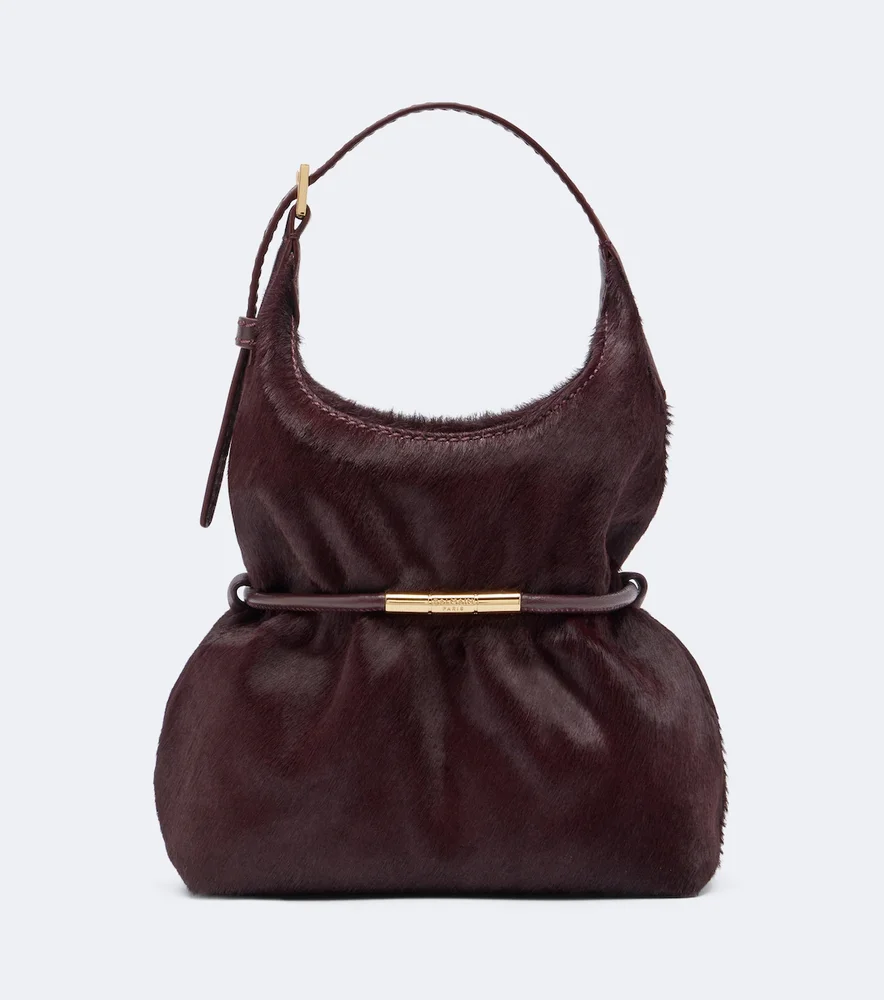 Sphynx Mini calf hair top-handle bag
