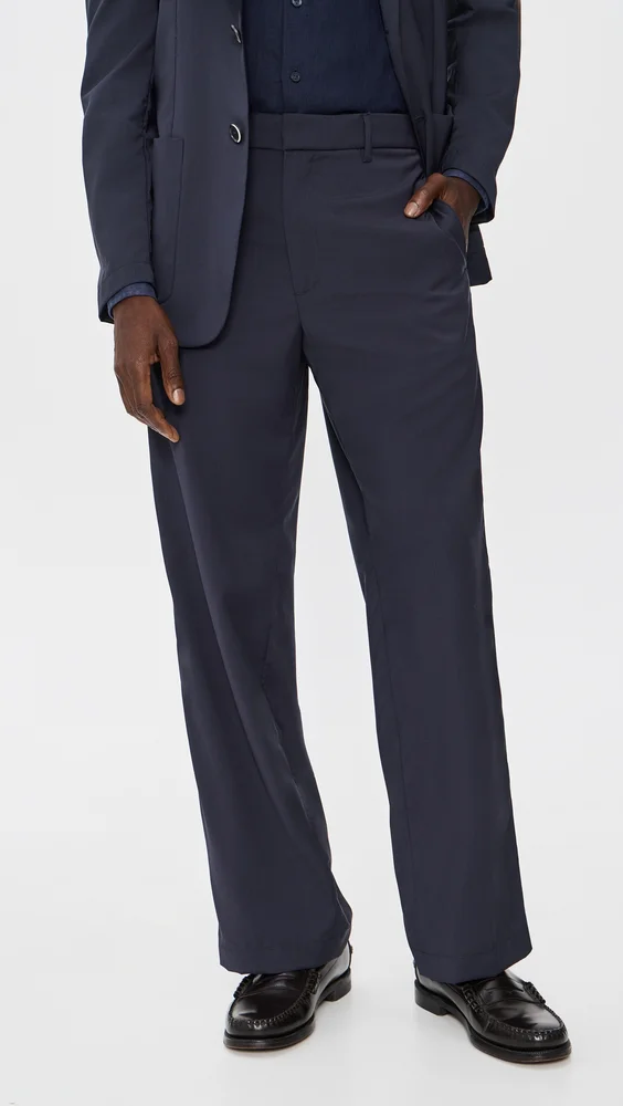 Delfo Tropical Wool Trousers