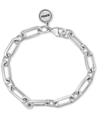 EFFY Men's Oval Link Bracelet in Sterling Silver