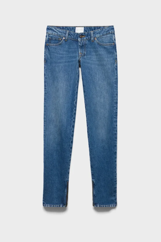 Y2K Skinny Jeans in Denim Midtown