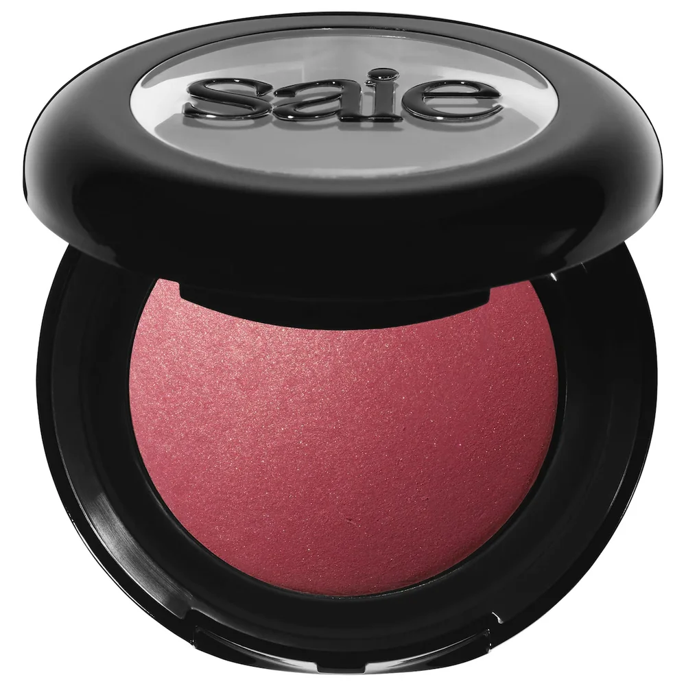 SuperSuede Radiant Talc-Free Baked Powder Blush in Grazie