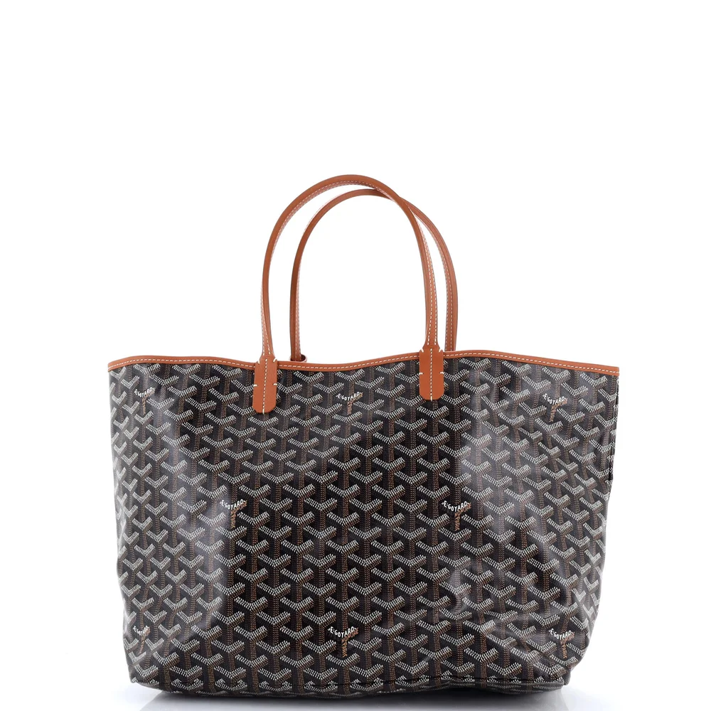 Pre-Owned Saint Louis Tote Coated Canvas PM in Yellow