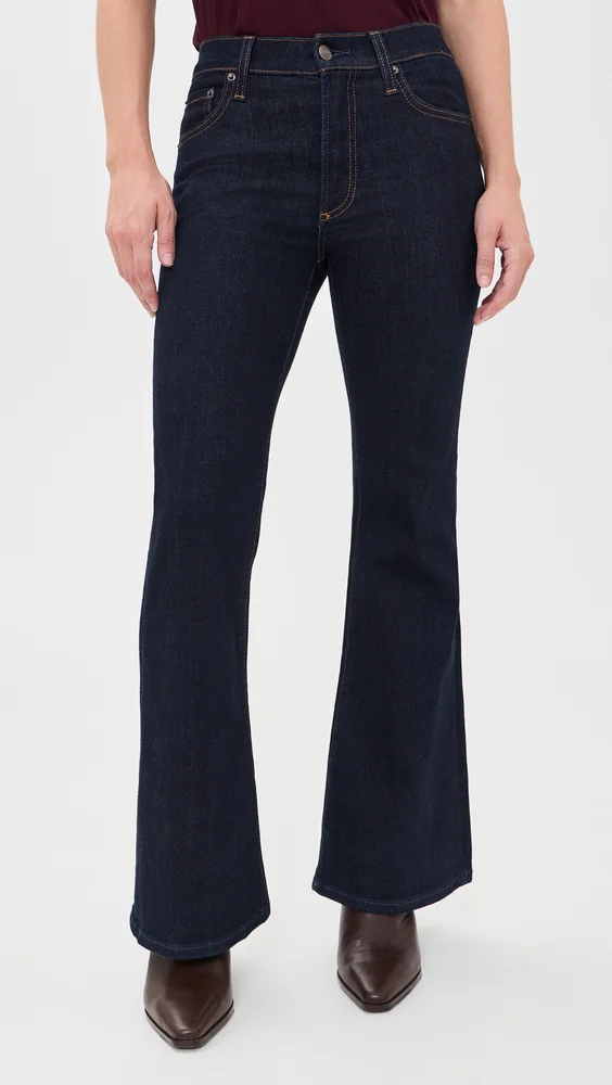 Kinsley Petite Mid Rise Ultra Flare Jeans