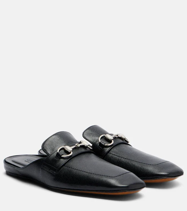 Ragazzo Horsebit leather mules