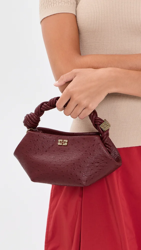 Bou Mini Faux Ostrich Bag