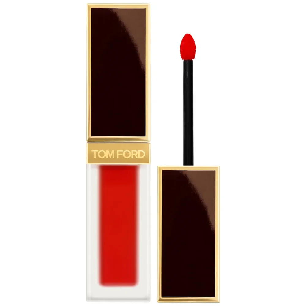 Liquid Lipstick Luxe Matte for Long-Wear in Carnal Red