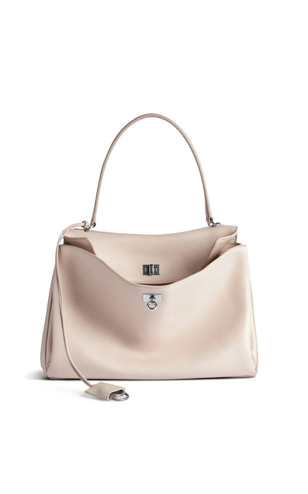 Rodeo Medium Leather Top Handle Bag
